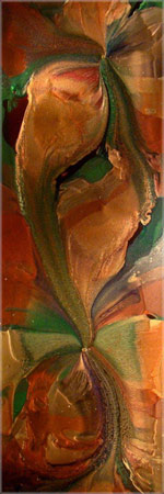 Cathedral City Art Collection: Elan Vital, 18 x 54 Painting #3906