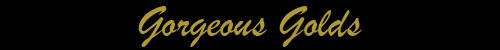 Gorgeous Golds logo