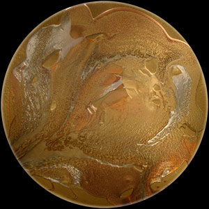 Cathedral City Art Collection: Elan Vital, Gorgeous Golds Painting #4146