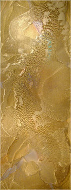 Cathedral City Art Collection: Elan Vital, Gorgeous Golds Painting #4182