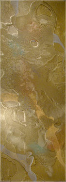 Cathedral City Art Collection: Elan Vital, Gorgeous Golds Painting #4185