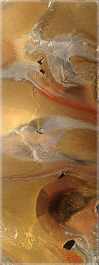 Cathedral City Art Collection: Elan Vital, Gorgeous Golds Painting #4245