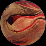 Cathedral City Art Collection: Elan Vital, Red Hot Painting #4280